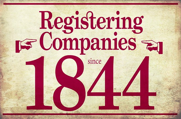 Registering companies since 1844. 