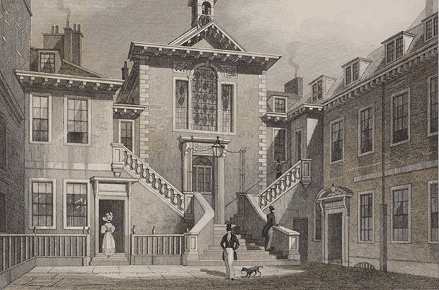 Serjeants Inn Hall, the first Companies House location.