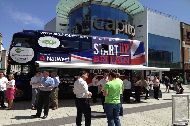 StartUp Britain Tour Bus