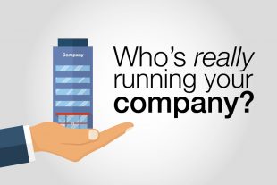 Who's really running your company title