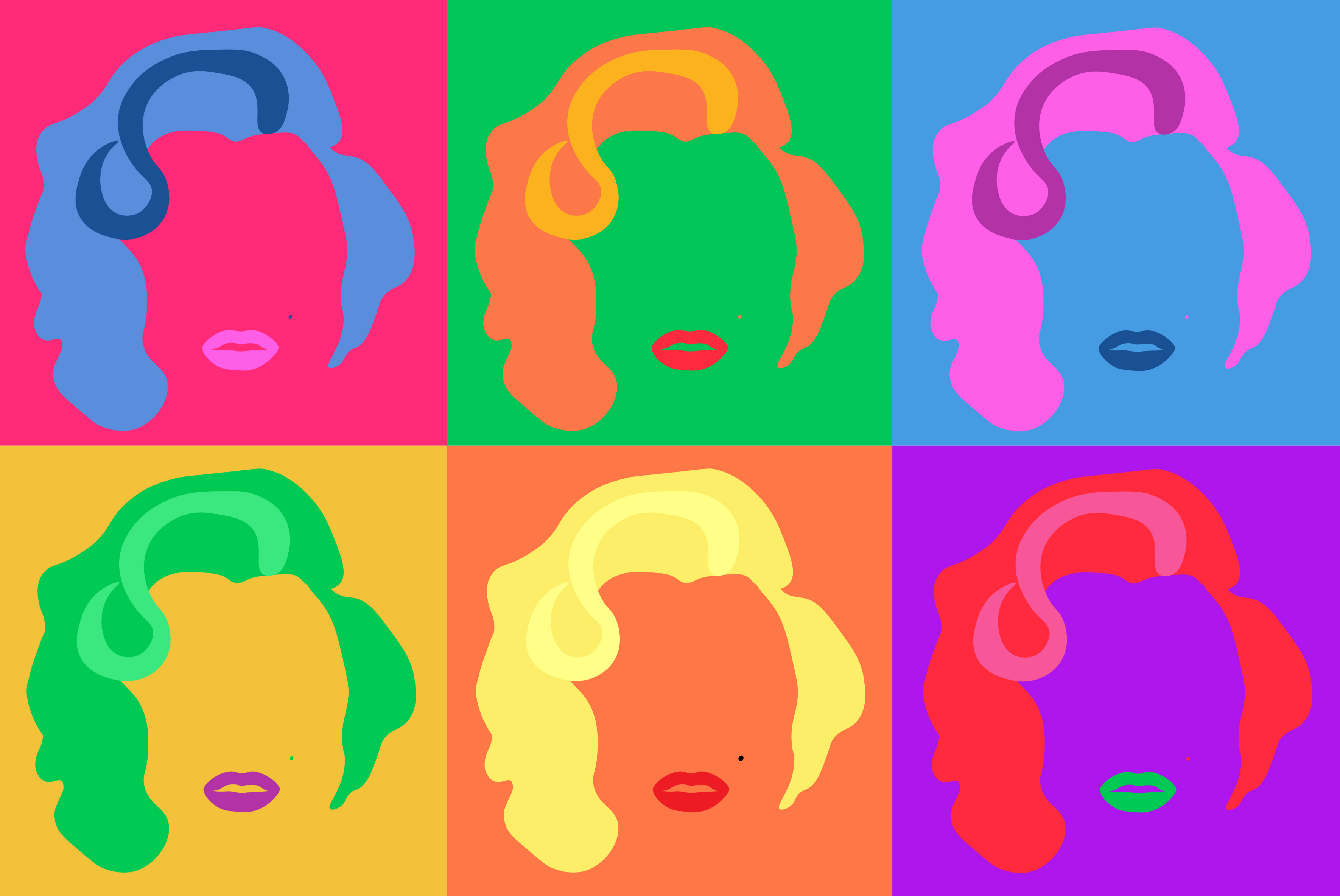 Marilyn Monroe Pop Art In The Style Of Andy Warhol Companies House