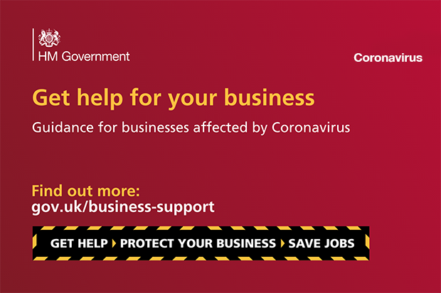 Get help for your business. Find out more: gov.uk/business-support