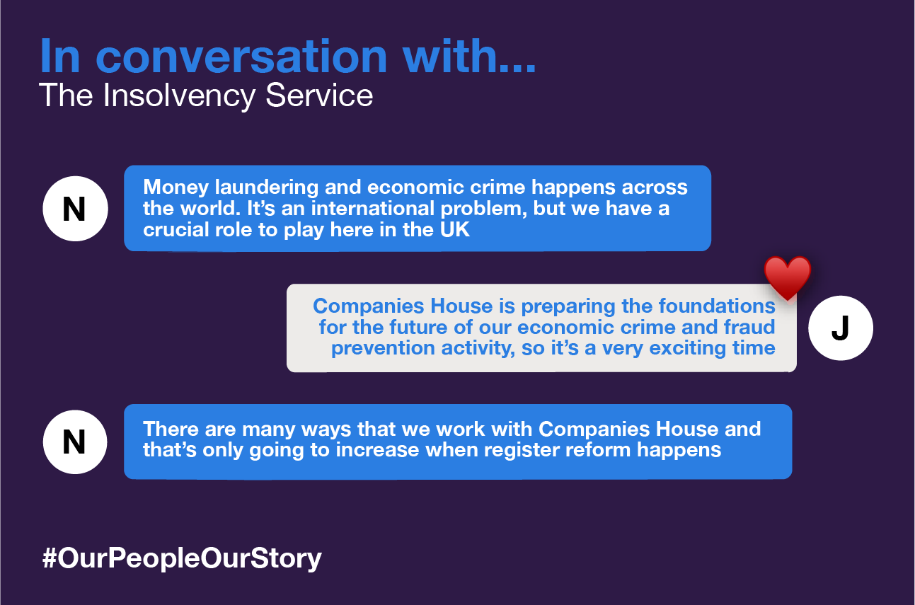 In conversation with The Insolvency Service Companies House