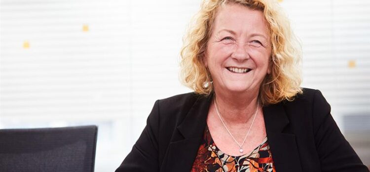 Louise Smyth, Chief Executive of Companies House smiling.